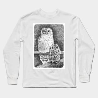 Owl drawing Long Sleeve T-Shirt